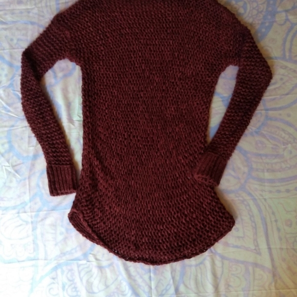 UNIF Crochet Dress Top Cover Up Tunic Shirt - Picture 6 of 10